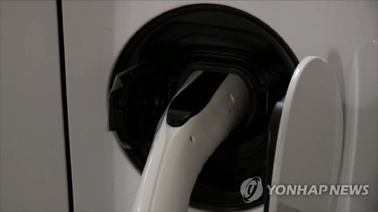 전기차 충전기  [연합뉴스TV 캡처]